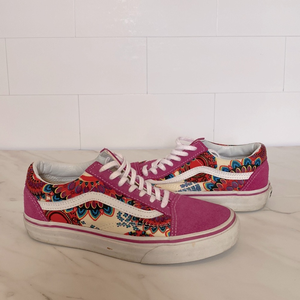 Vans Old Skool Geo Floral Sneakers